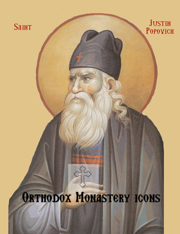 St. Justin Popovich icon