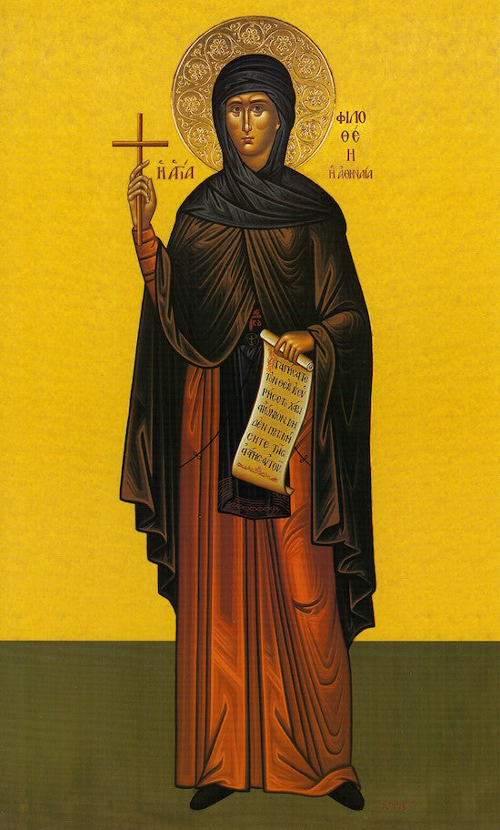 St. Philothea icon (2)