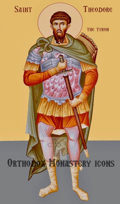 St. Theodore Tiron Icon (2)