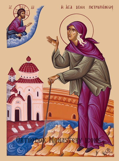 St. Xenia of Petersburg icon