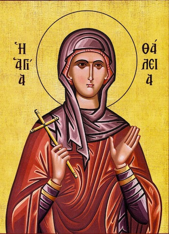 Greek orthodox icon of Saint Thalia – orthodoxmonasteryicons.com