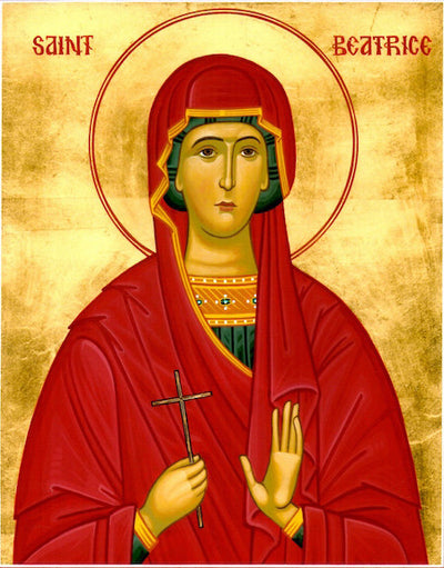 St. Beatrice the Martyr icon