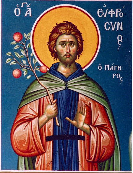 St. Euphrosynos the Cook icon (3)