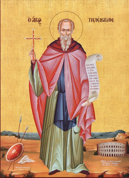St. Telemachos icon