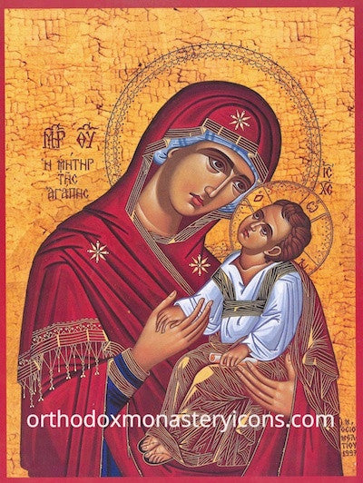 Theotokos "The Mother of Love" icon