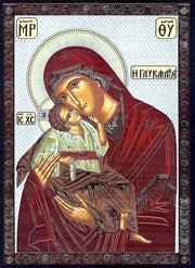 Jesus Christ and Most Holy Theotokos Pair Icons(P14)