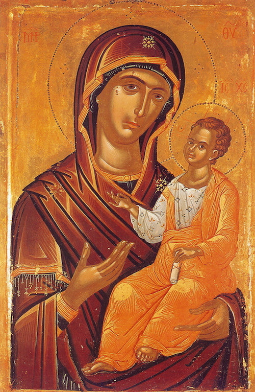 Jesus Christ and Most Holy Theotokos Pair Icons (P4)