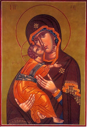 Jesus Christ and Most Holy Theotokos Pair Icons (P18)