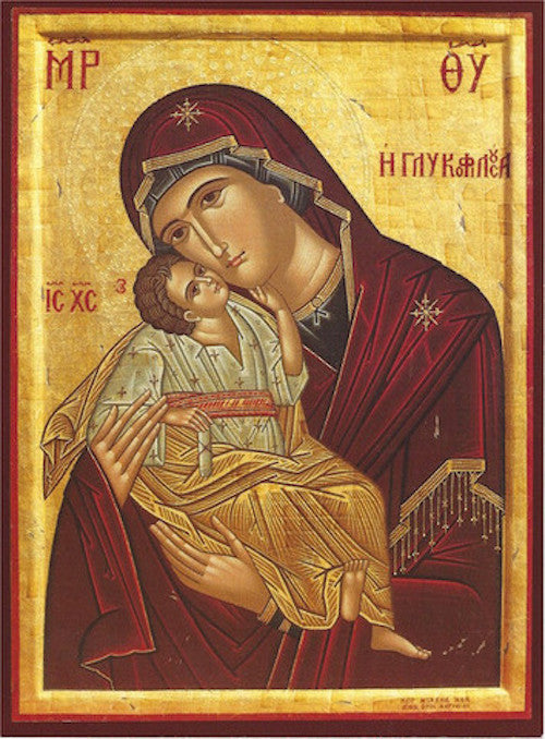 Jesus Christ and Most Holy Theotokos Pair Icons (P6)
