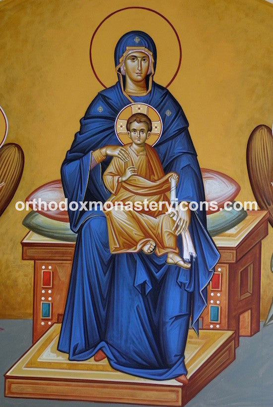 Theotokos "Platytera" icon (2)