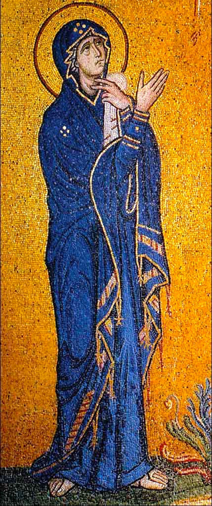 Theotokos by the Cross icon (1)