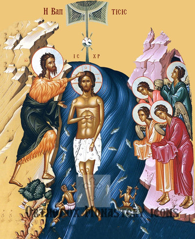 Baptism of our Lord Jesus Christ, Theophany Icon (5)