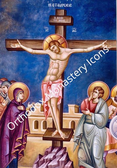 Crucifixion icon (10)