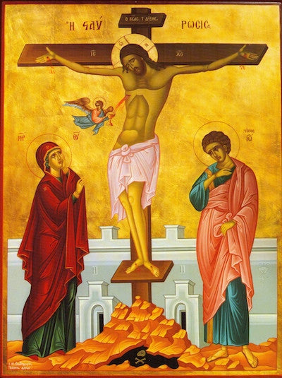 Crucifixion icon (8)