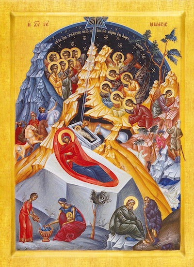Nativity of our Lord Jesus Christ icon (2)