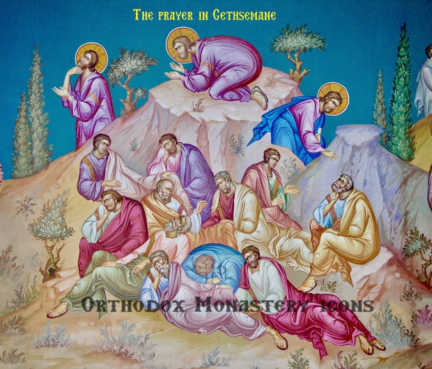 The Prayer in Gethsemane icon