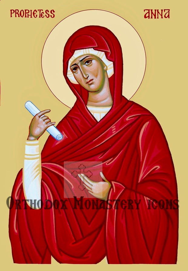 Anna, the Prophetess icon