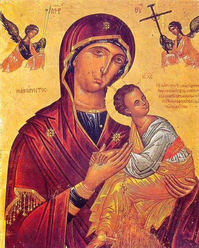 Theotokos "Immaculate" icon (3)