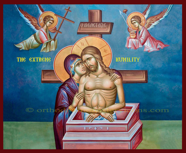 Jesus Christ "The Extreme Humility" icon (3)