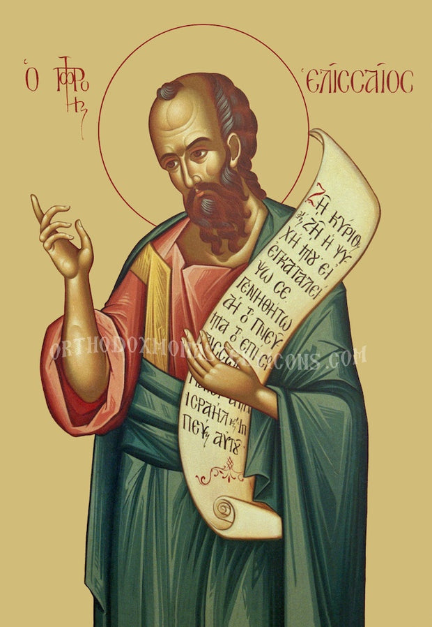 Elisha the Prophet icon (2)