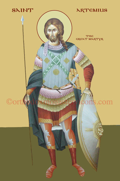 St. Artemios icon (2)