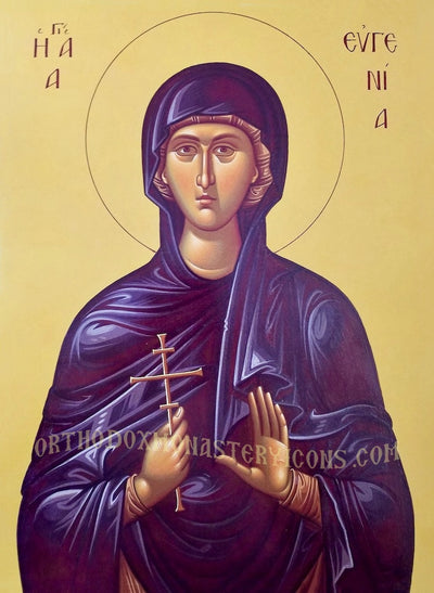 St. Eugenia of Rome icon