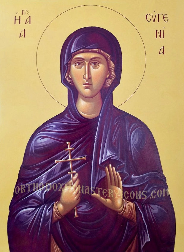 St. Eugenia of Rome icon