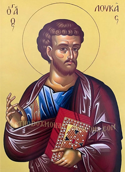 St. Luke the Apostle and Evangelist icon (2)