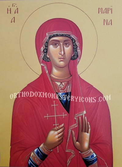 St. Marina the Great Martyr icon (3)