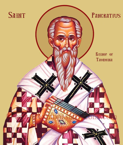 St. Pancratius Bishop of Taormina, Sicily icon (2)