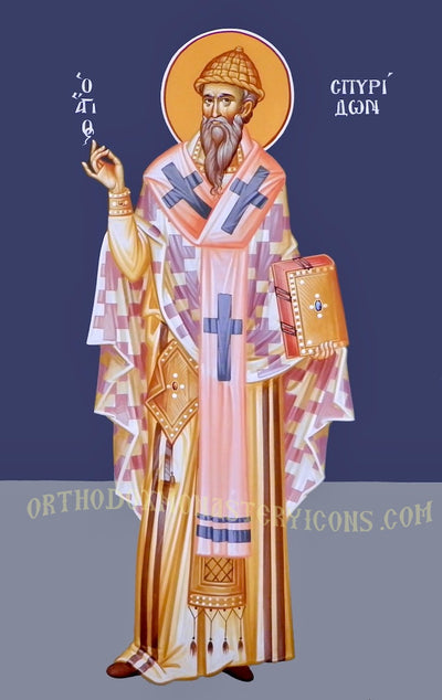 St. Spyridon Bishop of Tremithus icon (1)