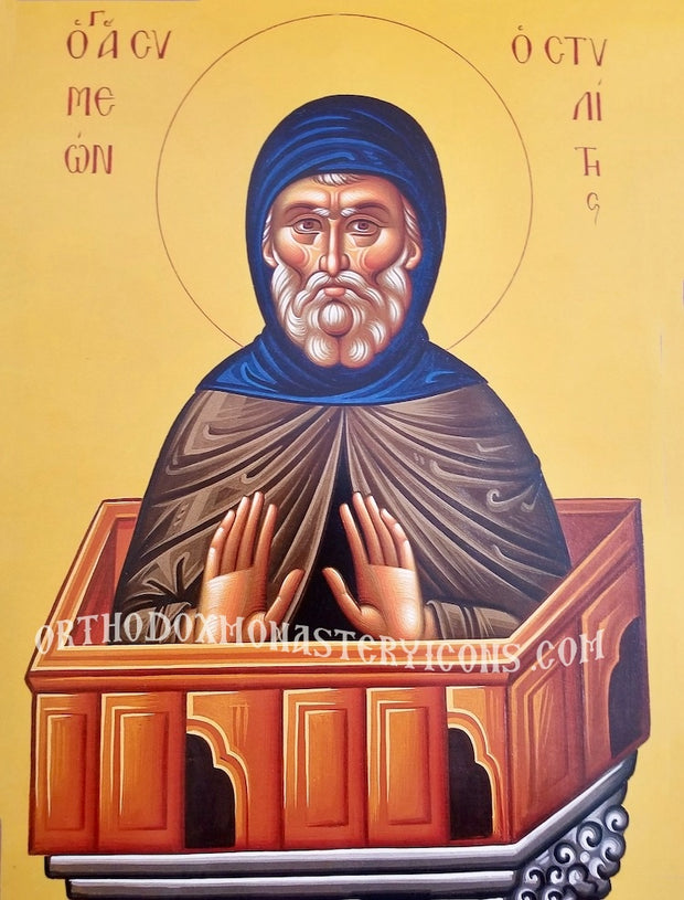 St. Simeon the Stylites icon (2)
