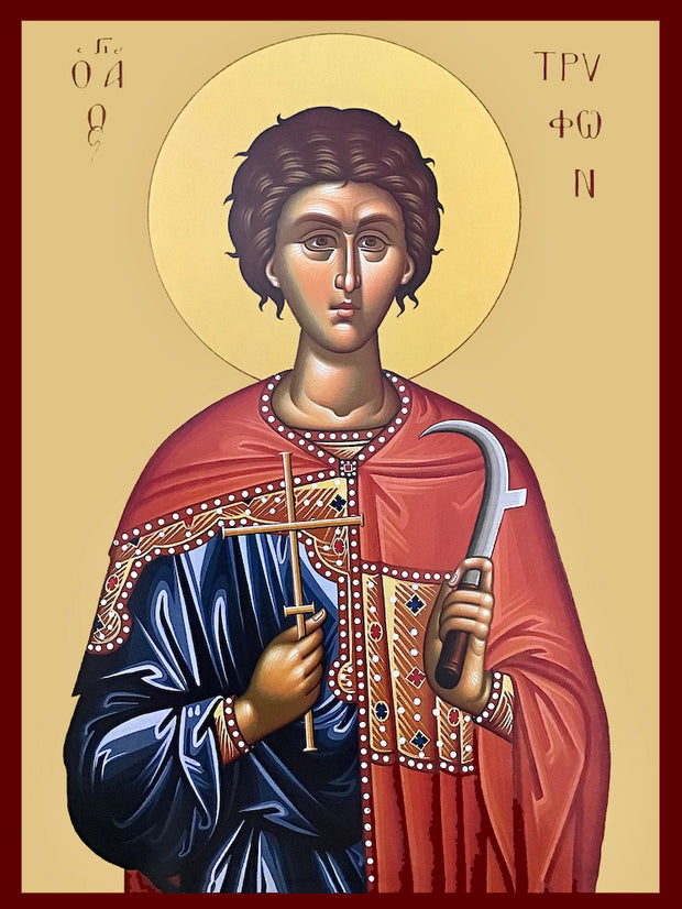 St. Tryphon the Martyr icon