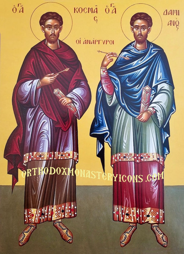 Ss. Cosmas and Damian, The Unmercenaries icon (1)