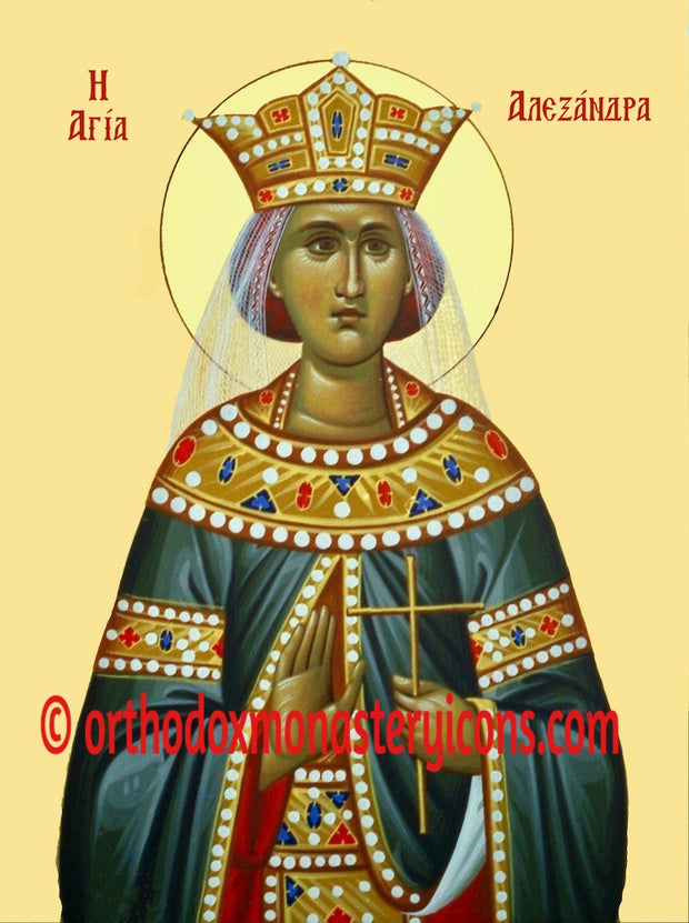 St. Alexandra the Empress icon