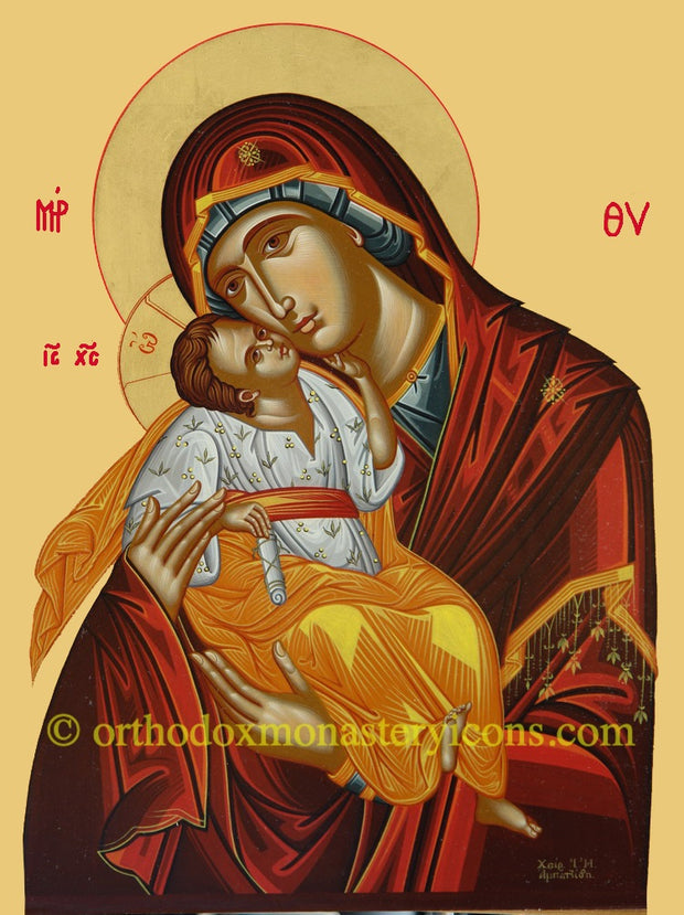 Theotokos "Tenderness" icon(17)