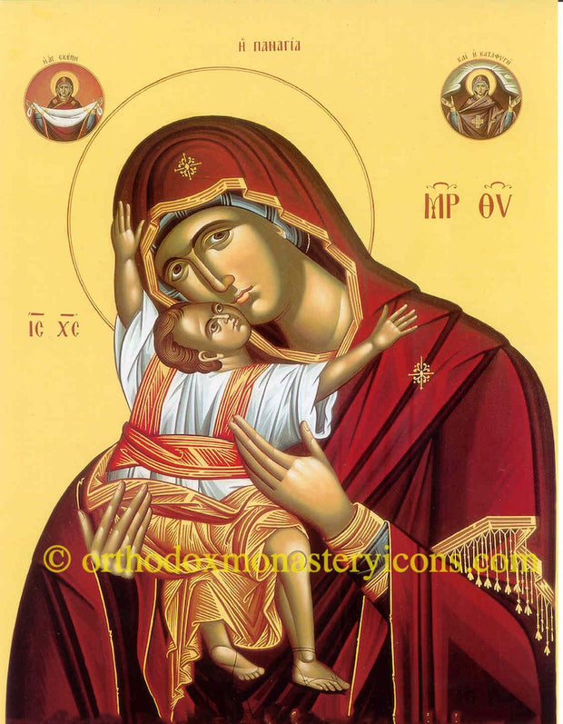 Theotokos "Tenderness" icon(22)