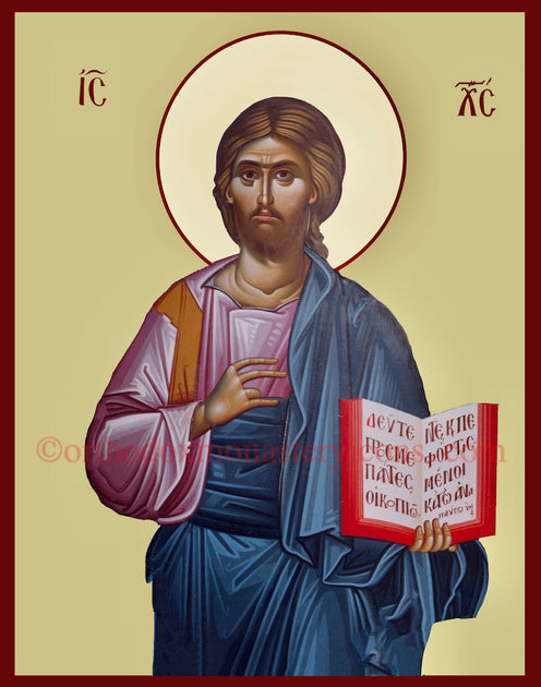 Orthodox icon of Jesus Christ Blessing (2) – orthodoxmonasteryicons.com