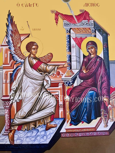 Annunciation of Theotokos icon (3)
