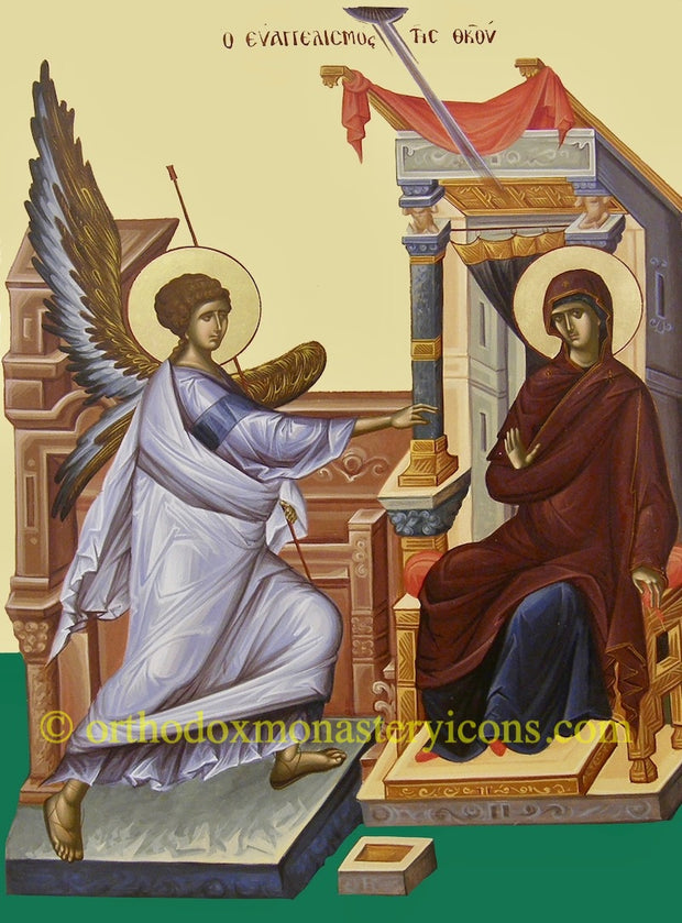 Annunciation of Theotokos icon (2)