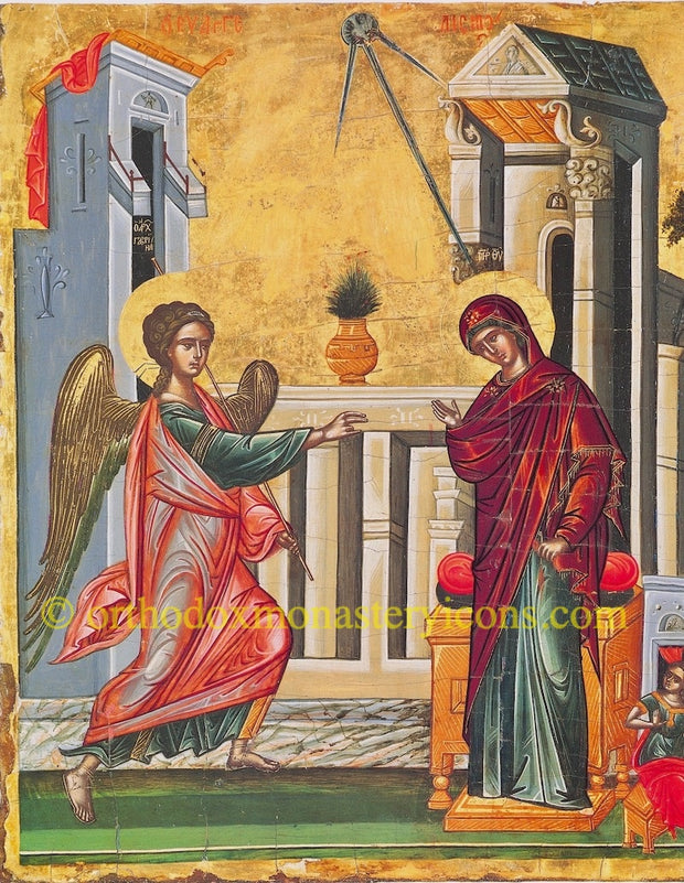 Annunciation of Theotokos icon (7)