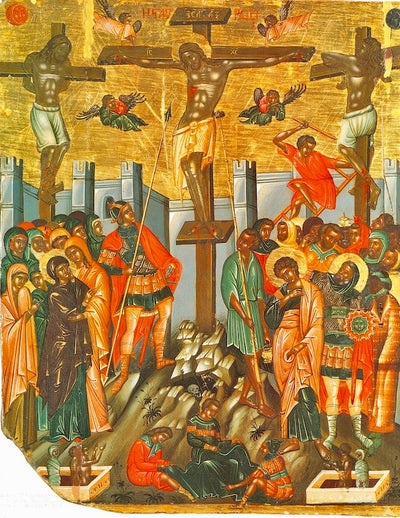 Crucifixion icon (6)