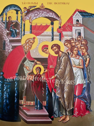Entrance of Theotokos into the Temple icon (4)