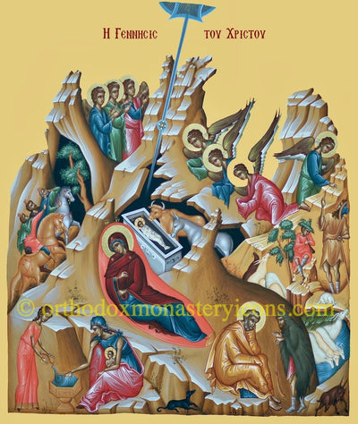 Nativity of our Lord Jesus Christ icon (3)