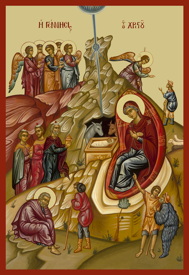 Nativity of our Lord Jesus Christ icon (5)