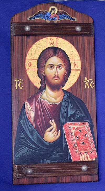 Jesus Christ and Most Holy Theotokos Pair Icons(P16)
