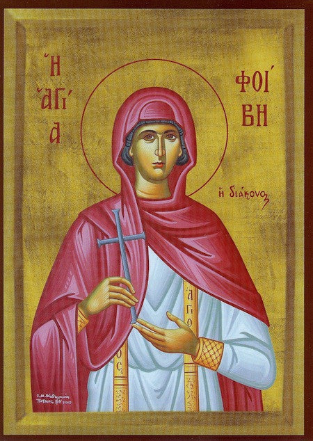 St. Phoebe the Deaconess icon
