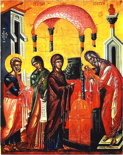 Presentation of Christ to the Temple icon (3)