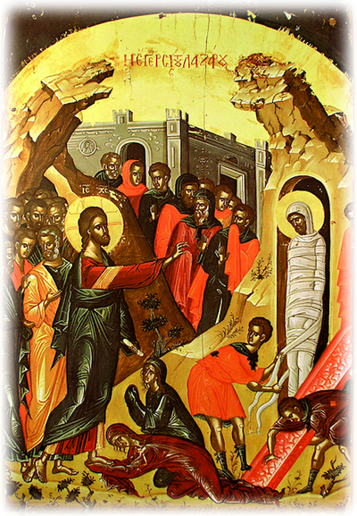 Raising of Lazarus icon (1)