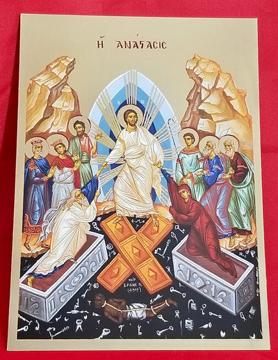 Resurrection of our Lord icon (GF)